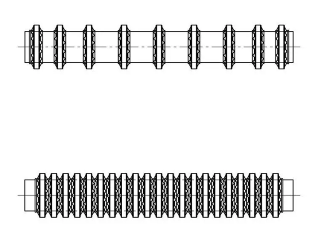 Stützringanordnungen - Support ring arrangements