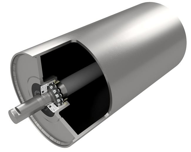 Innengelagerte Trommeln - Pulleys with internal bearings