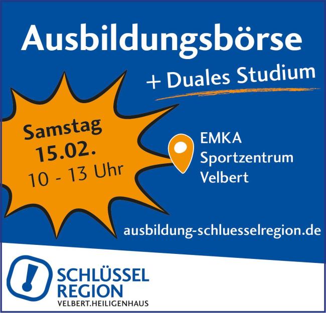 Ausbildungsbörse Schlüsselregion 15.02.2025