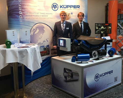 AKT Stand auf der 22. Fachtagung Schüttgutfördertechnik 2017