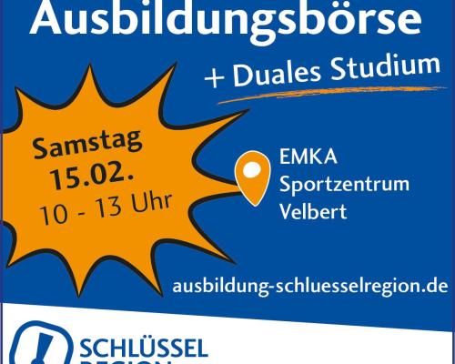 Ausbildungsbörse Schlüsselregion 15.02.2025